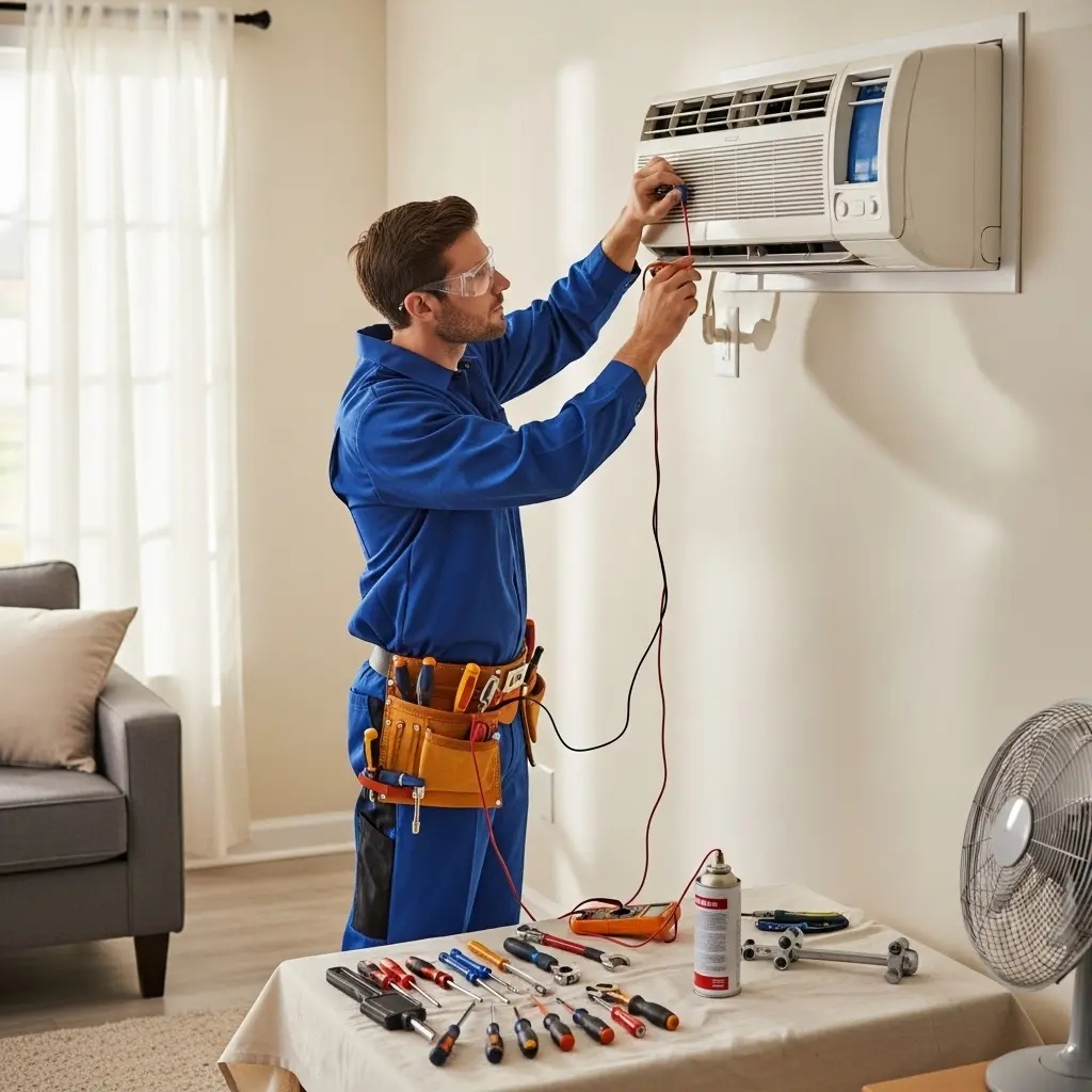 Polatlı Kumtel Kumtel klima gaz dolumu ve bakım – Enerji verimliliği artırıldı. - Teknik servis örneği